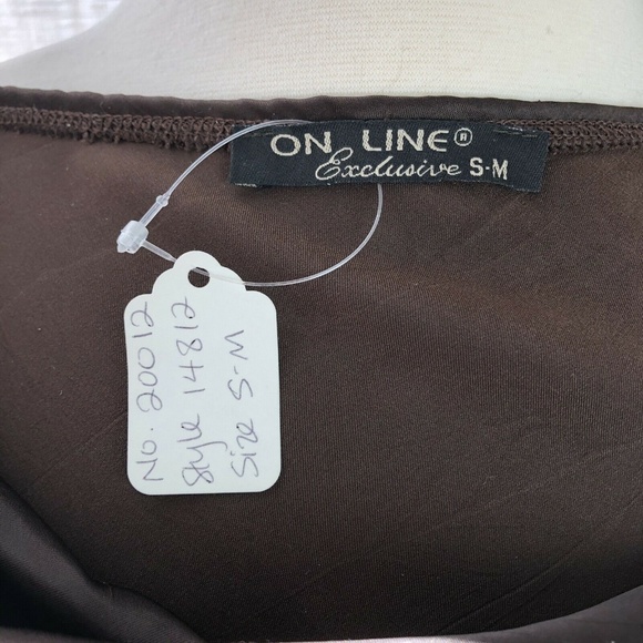 NWT S/M Boho Chic Halter Top Beaded Waistband Flaw - Picture 7 of 8